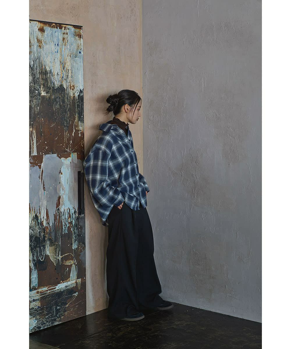 着用イメージ　165cm BLACK