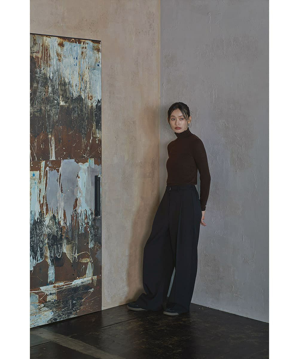 着用イメージ　165cm BLACK