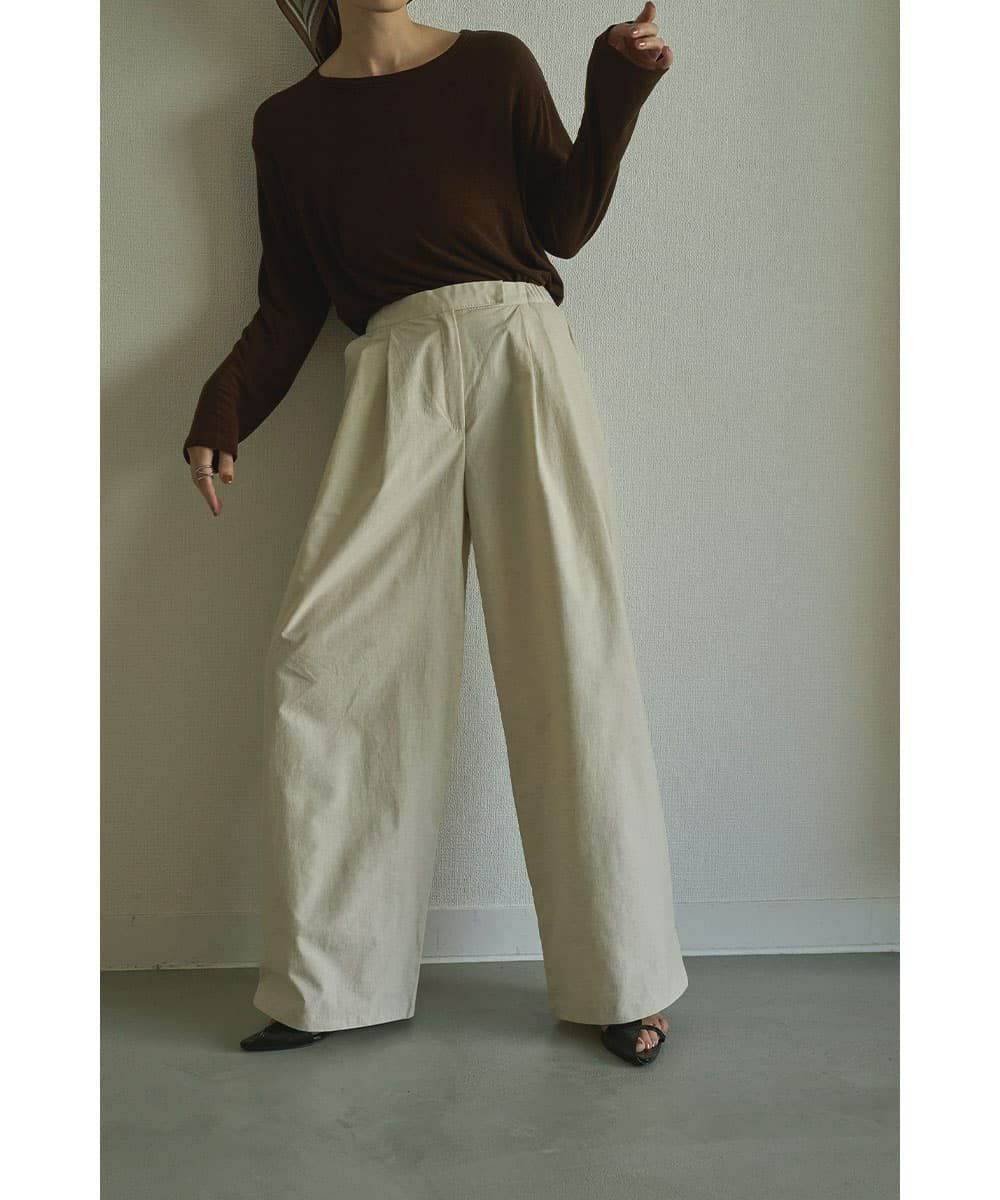 着用イメージ　168cm IVORY