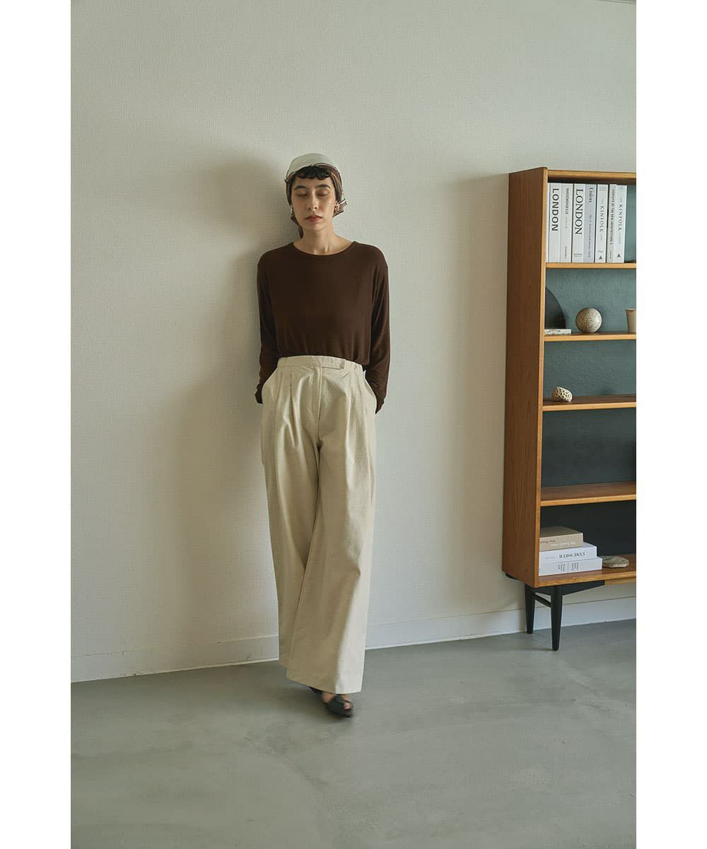 着用イメージ　168cm IVORY