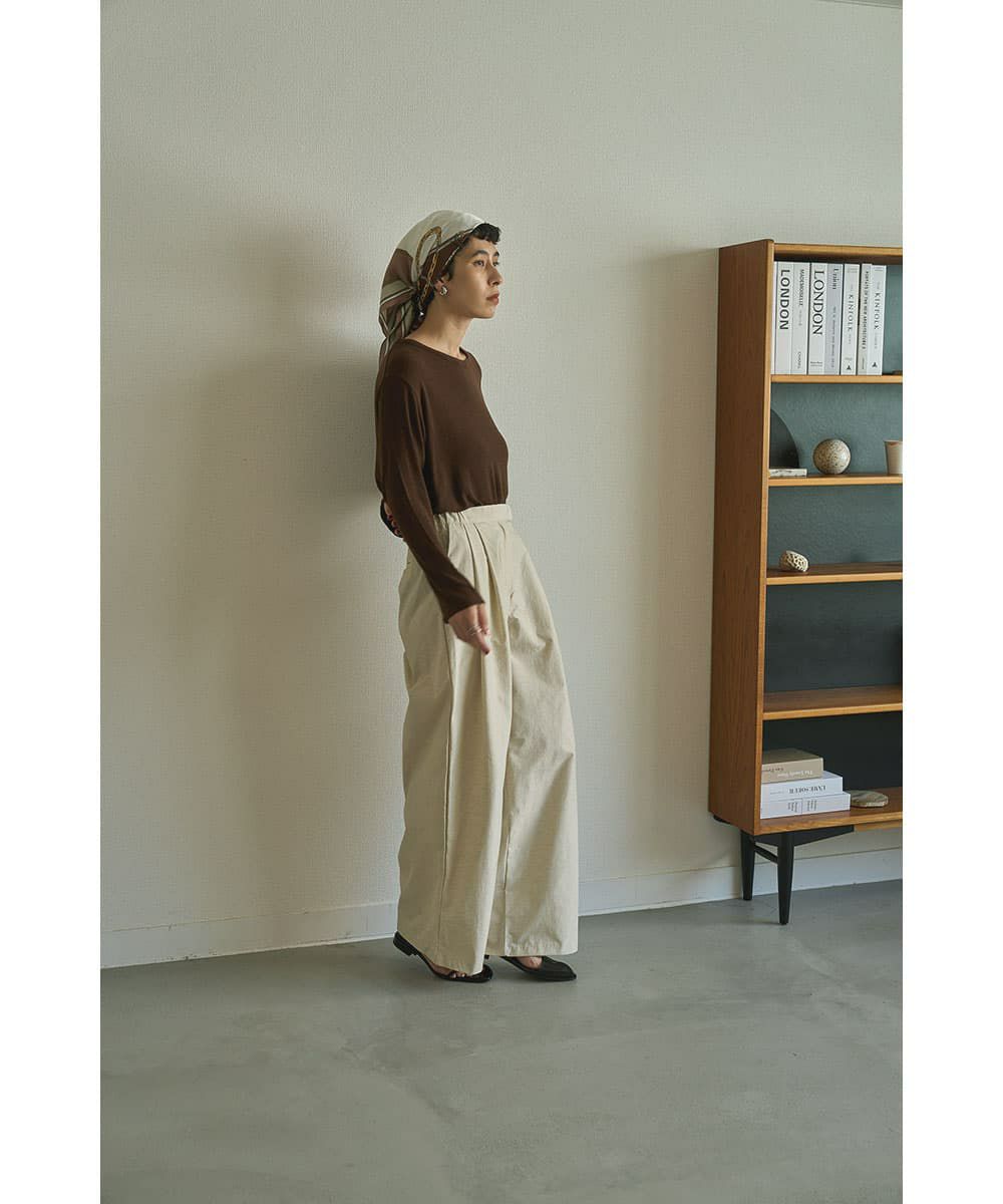 着用イメージ　168cm IVORY