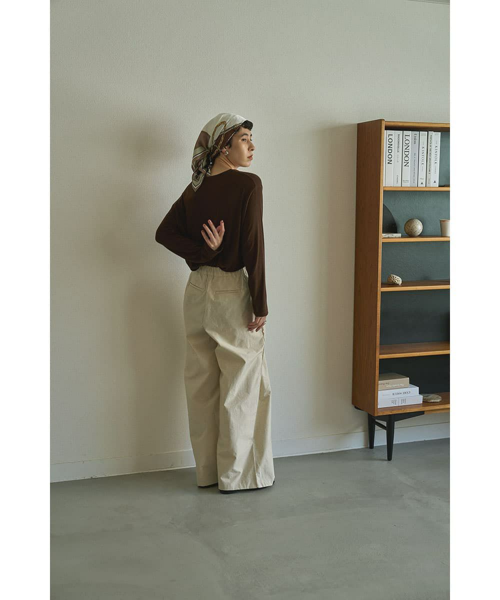 着用イメージ　168cm IVORY