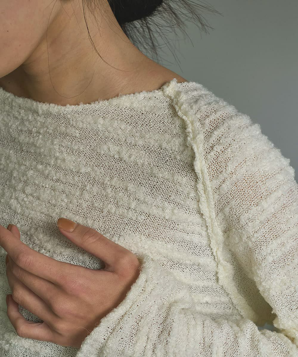 着用イメージ　168cm OFFWHITE