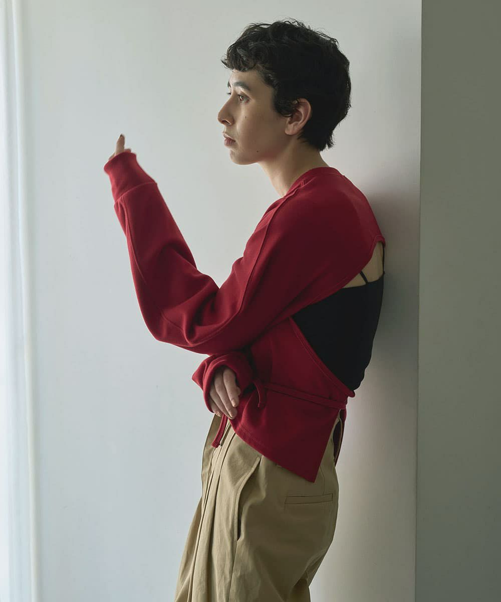 着用イメージ　168cm RED