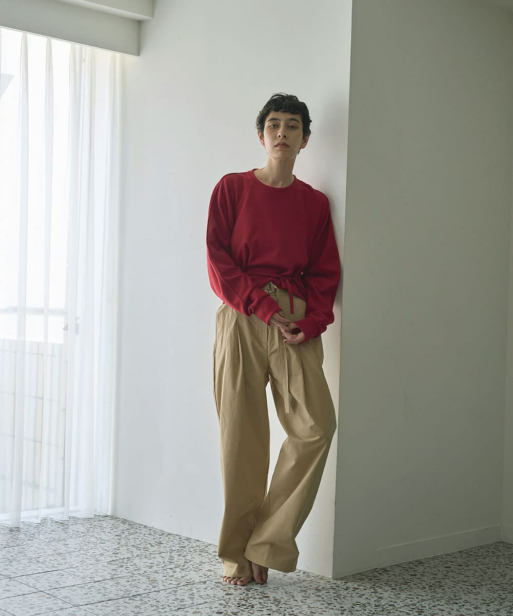 着用イメージ　168cm RED