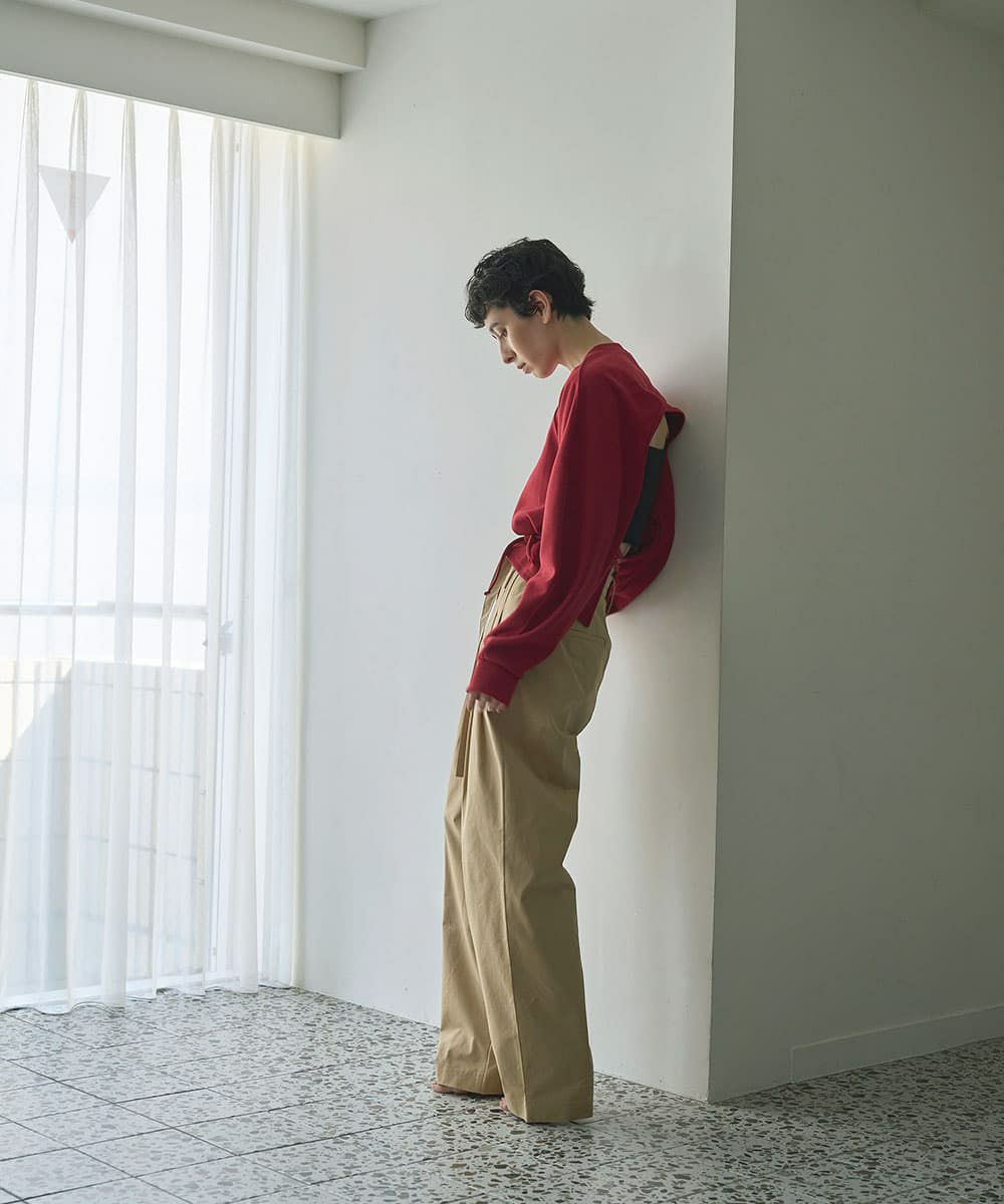 着用イメージ　168cm RED