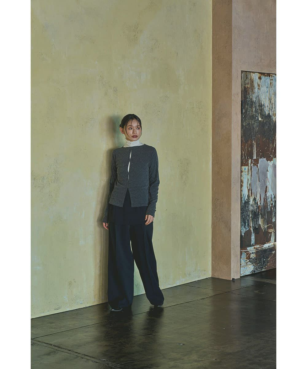 着用イメージ 165cn CHARCOAL GRAY