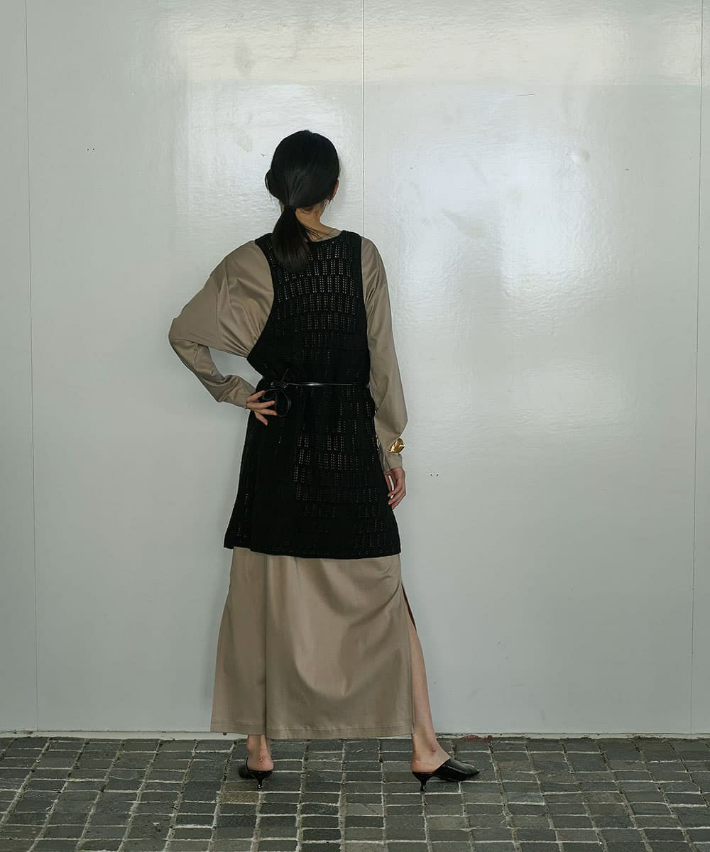 着用イメージ　164cm BLACK