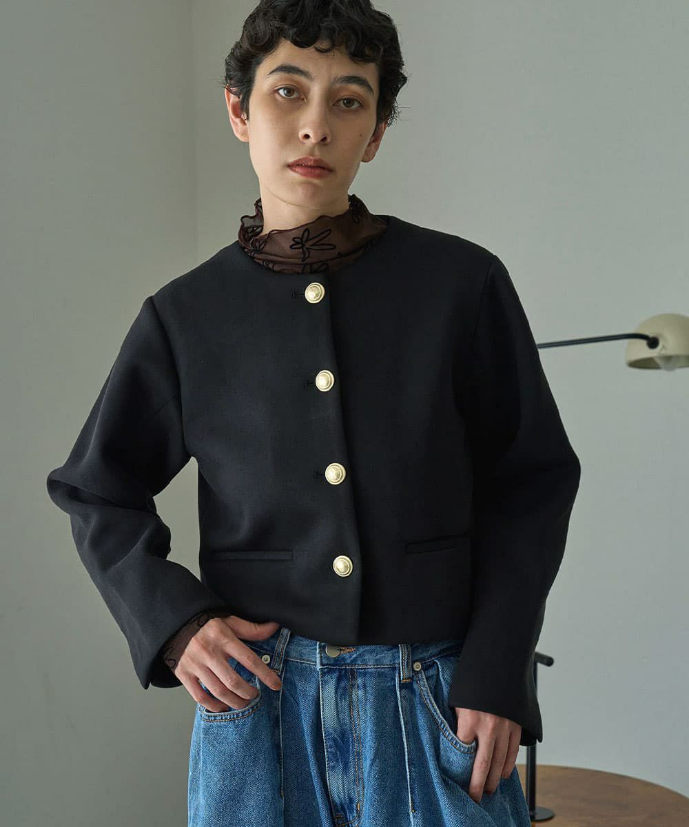 着用イメージ　168cm 　BLACK