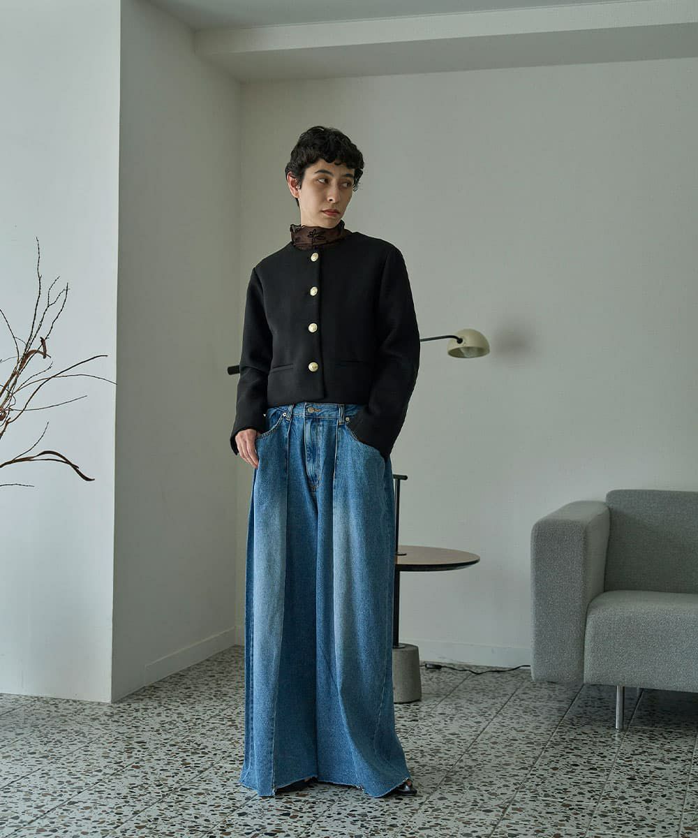 着用イメージ　168cm 　BLACK