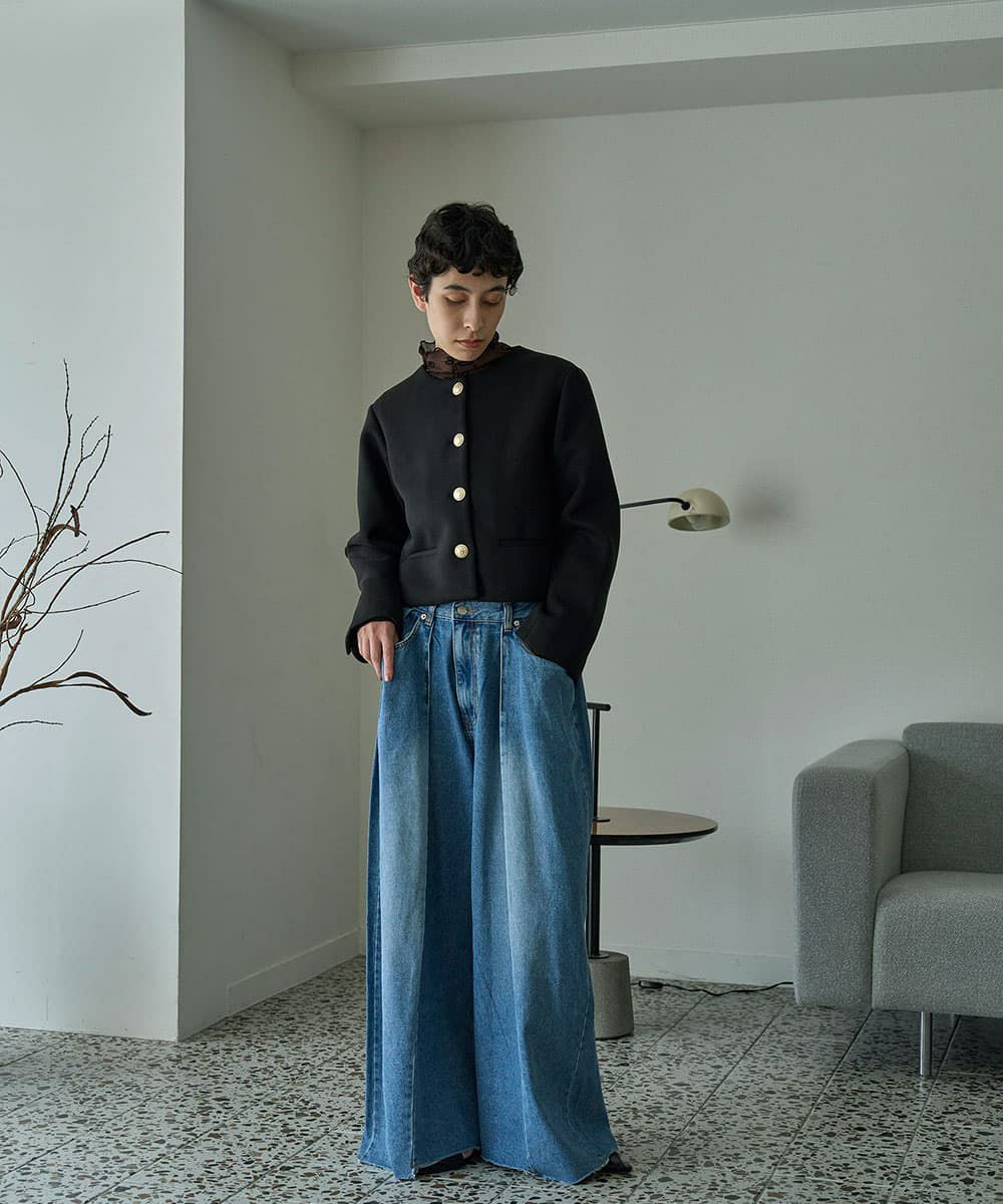 着用イメージ　168cm 　BLACK