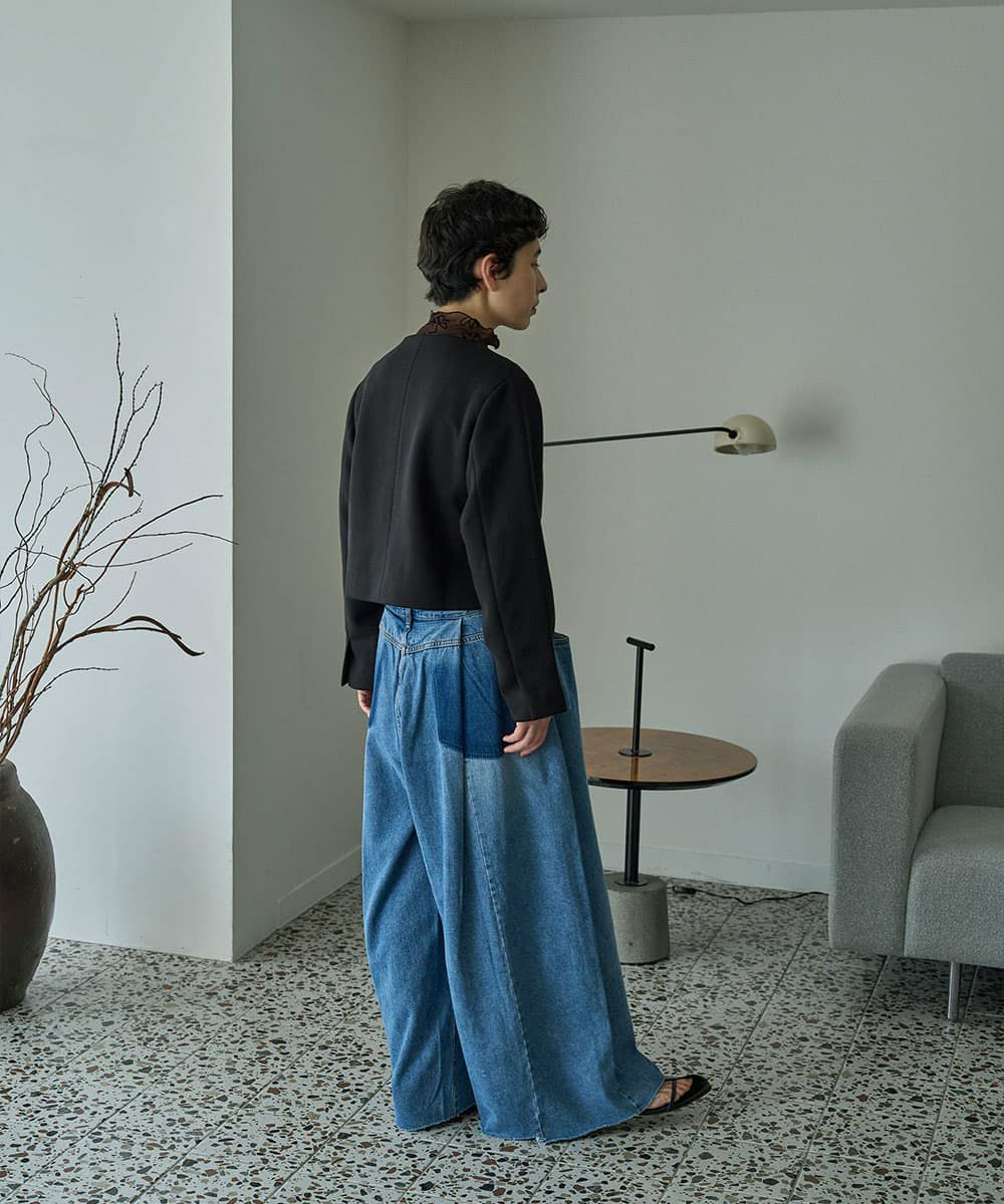 着用イメージ　168cm 　BLACK