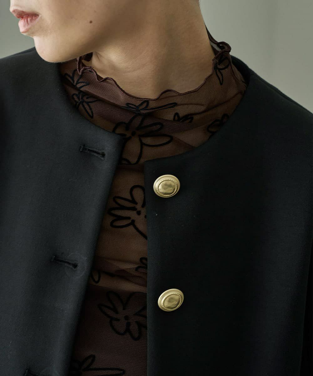 着用イメージ　168cm 　BLACK