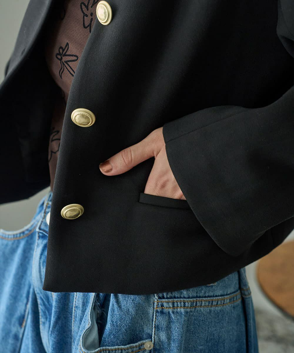 着用イメージ　168cm 　BLACK