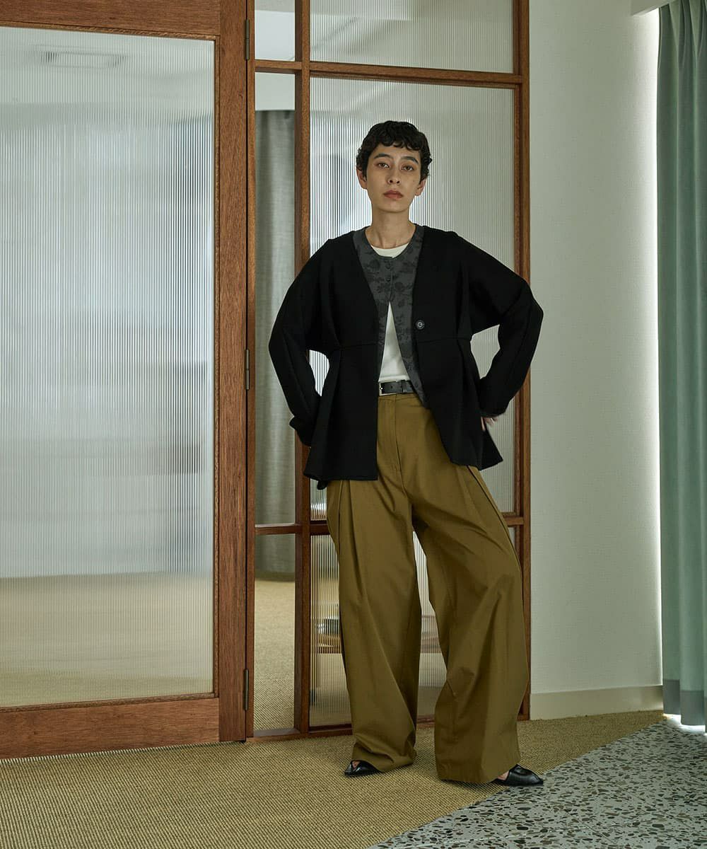 着用イメージ　168cm 　BLACK