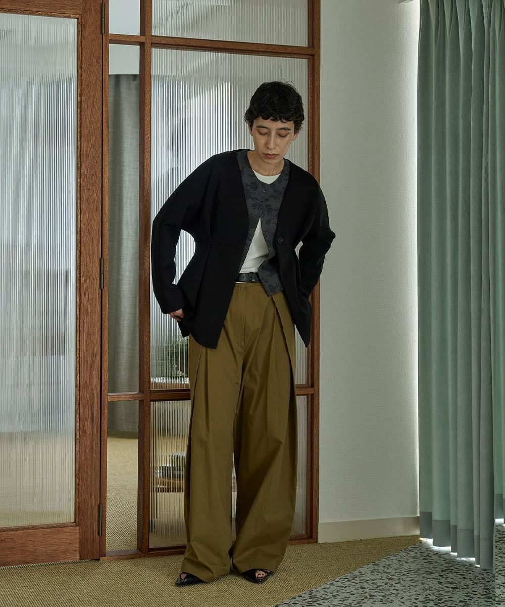 着用イメージ　168cm 　BLACK