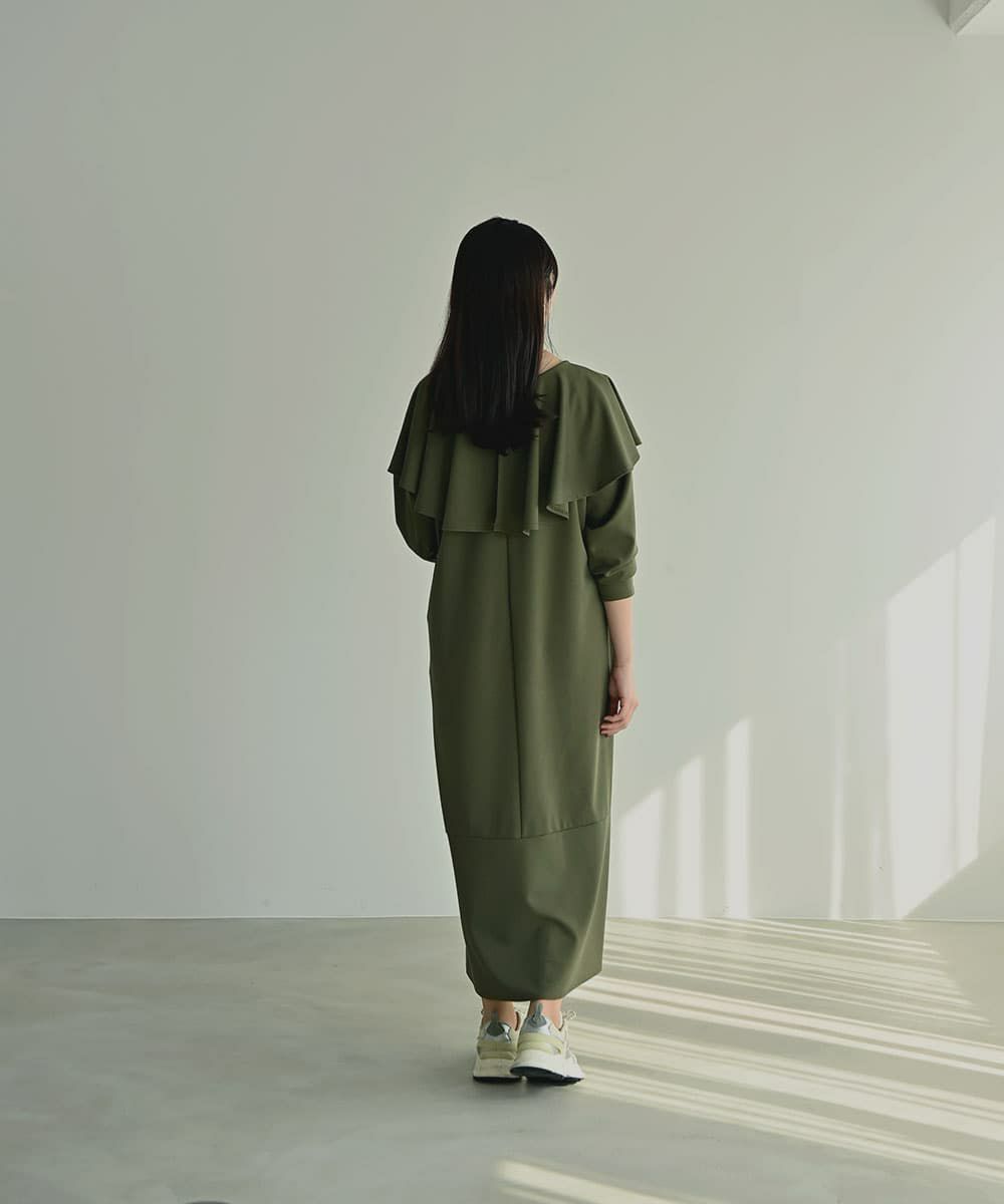 着用イメージ　168cm KHAKI