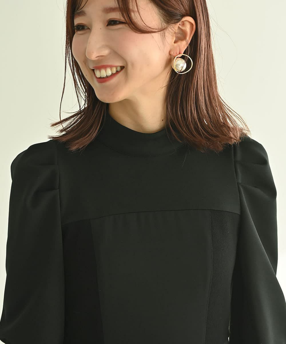 着用イメージ　161cm BLACK