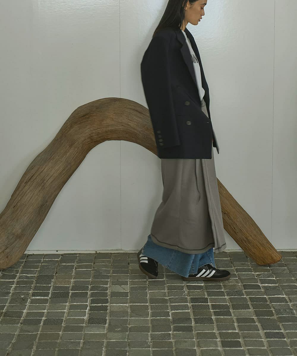 着用イメージ 168cm CHARCOAL GRAY