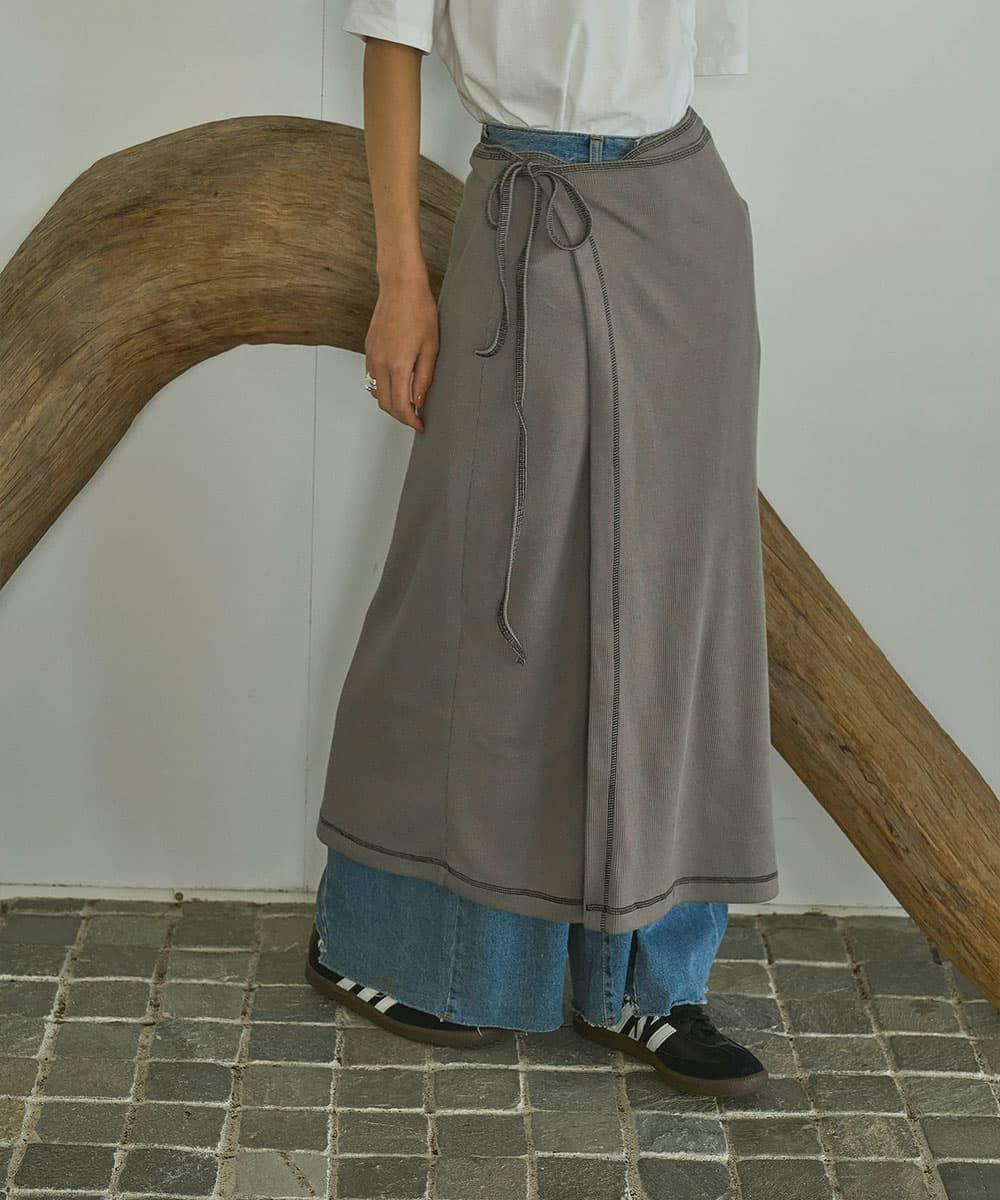 着用イメージ 168cm CHARCOAL GRAY