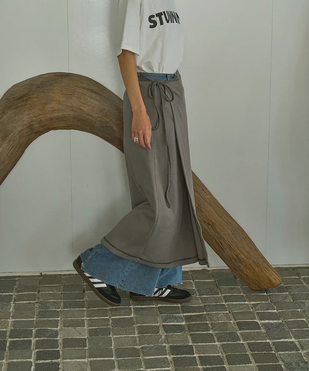 着用イメージ 168cm CHARCOAL GRAY