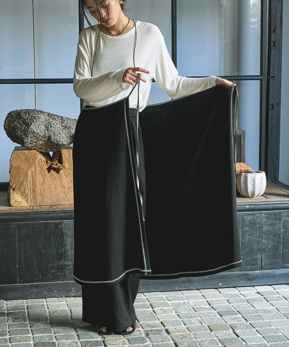 着用イメージ 168cm BLACK