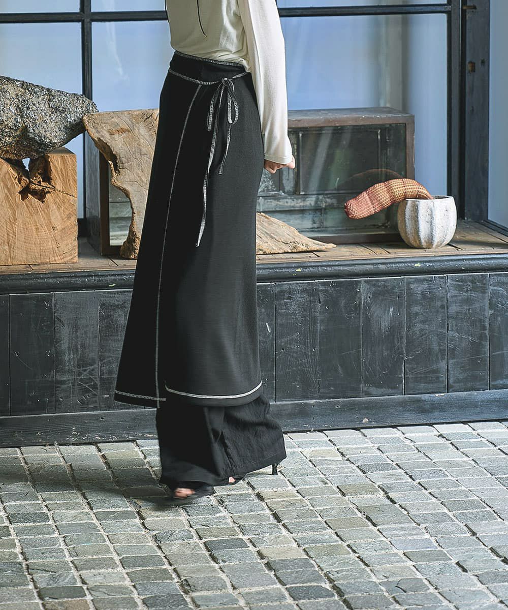 着用イメージ 168cm BLACK