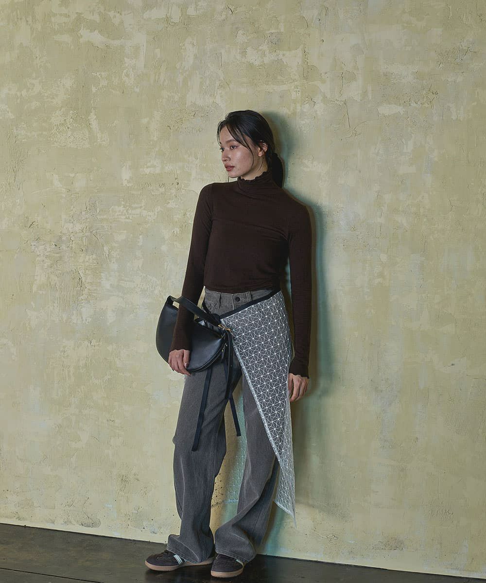 着用イメージ 165cm BROWN