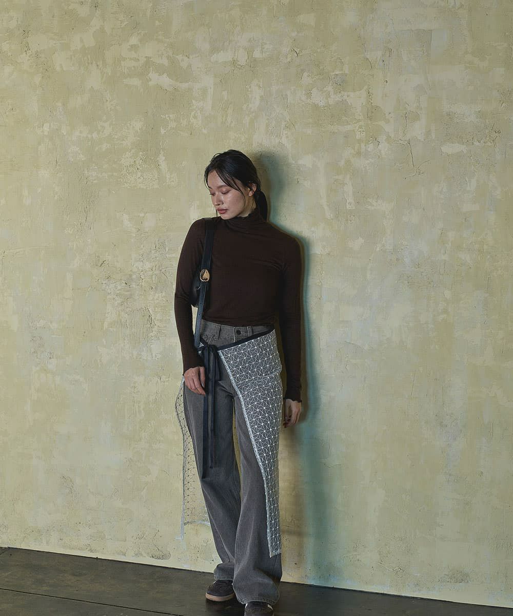 着用イメージ 165cm BROWN