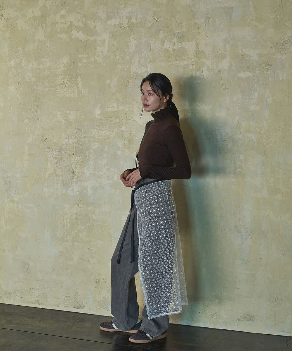 着用イメージ 165cm BROWN
