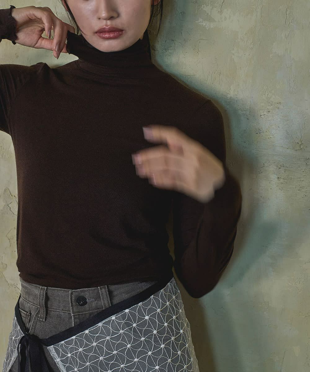 着用イメージ 165cm BROWN