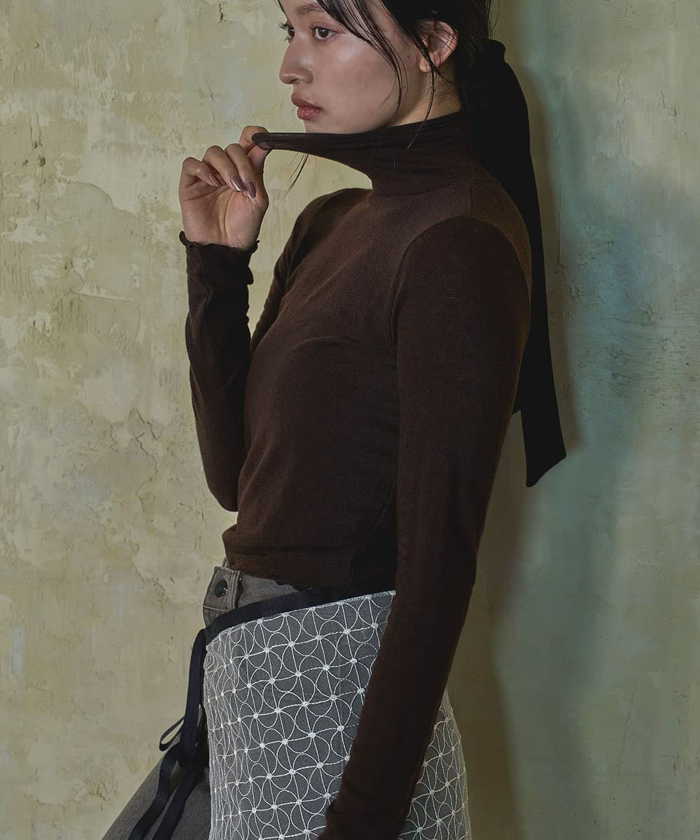 着用イメージ 165cm BROWN