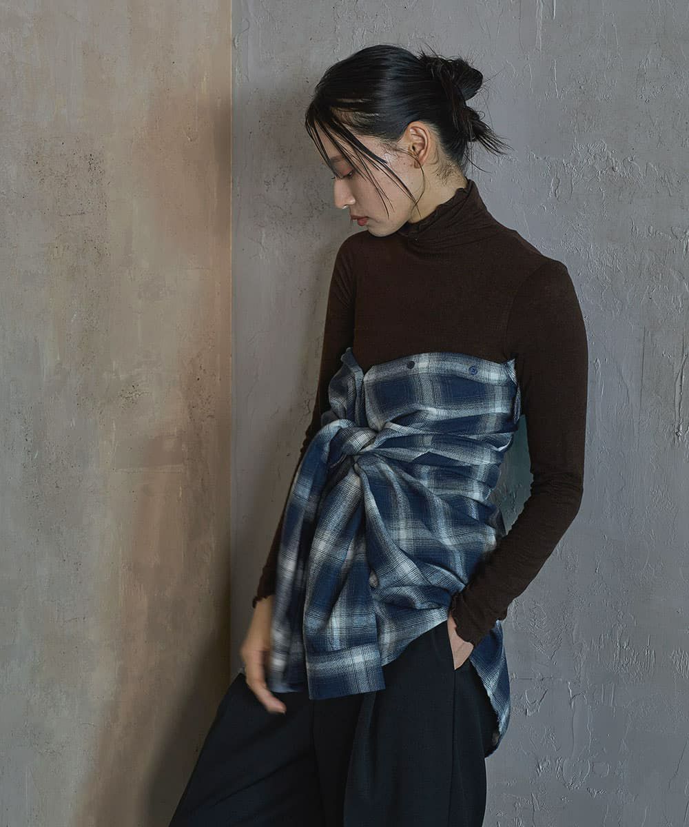 着用イメージ 165cm BROWN