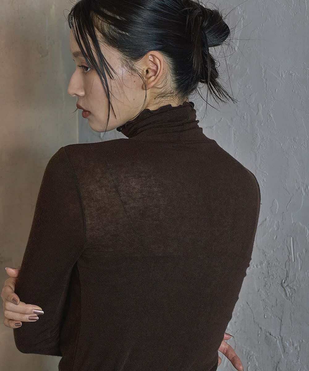 着用イメージ 165cm BROWN