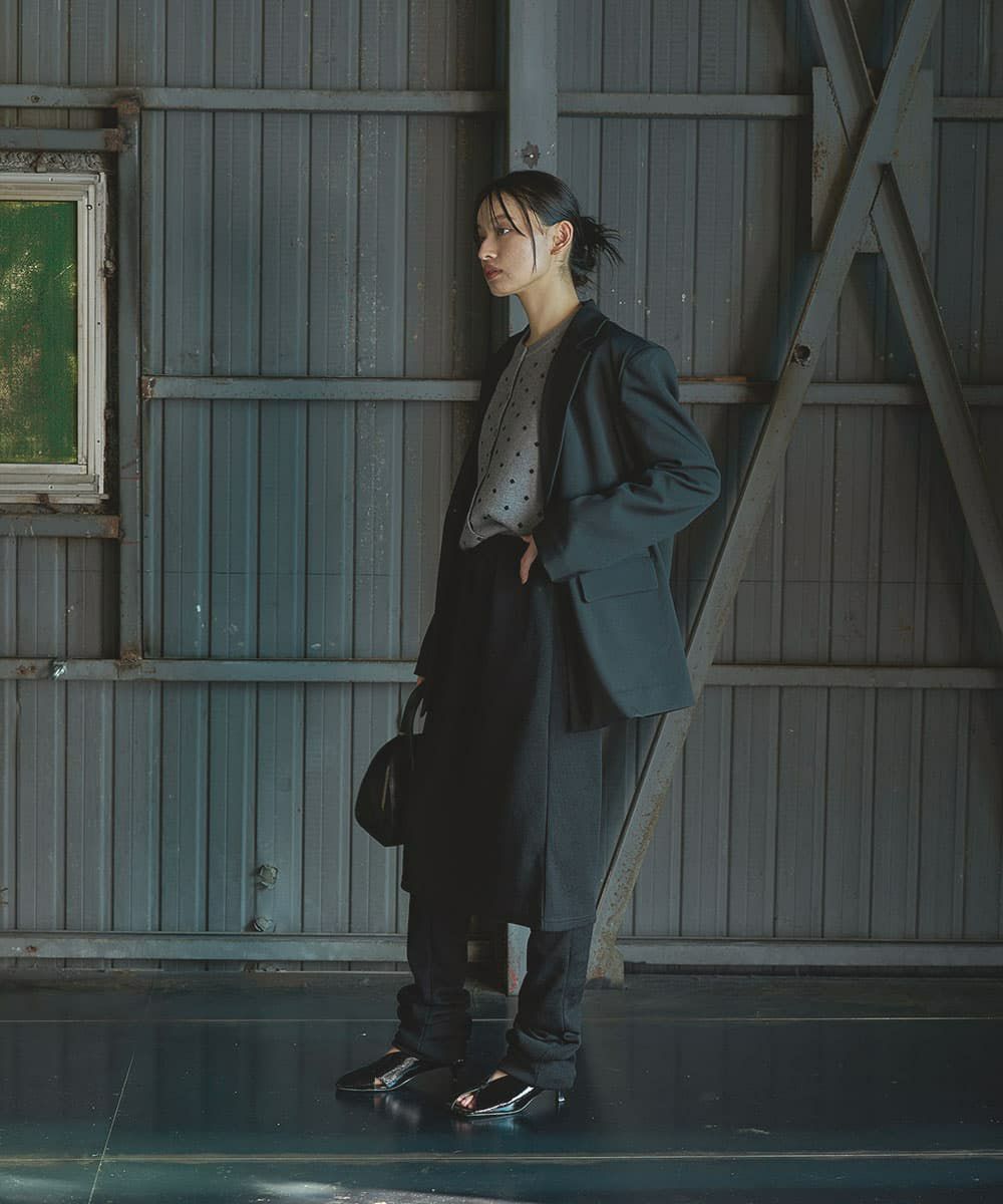 着用イメージ 165cm Tサイズ BLACK