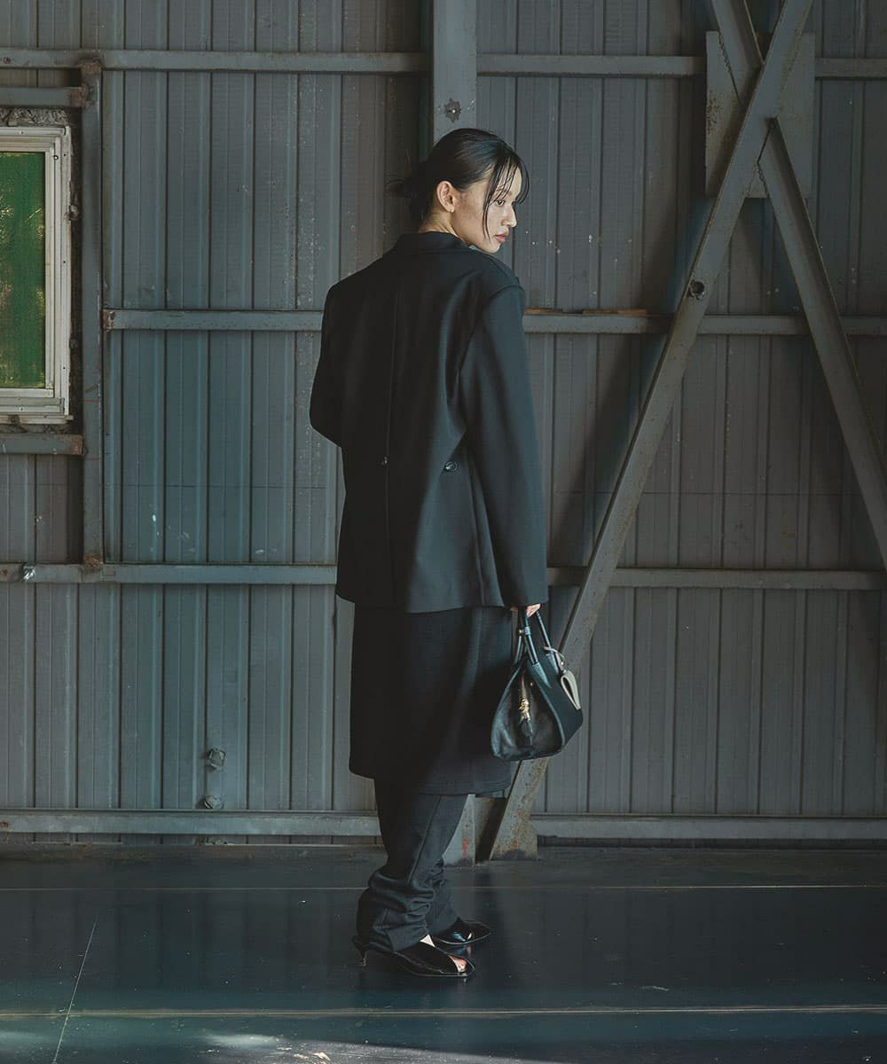 着用イメージ 165cm Tサイズ BLACK