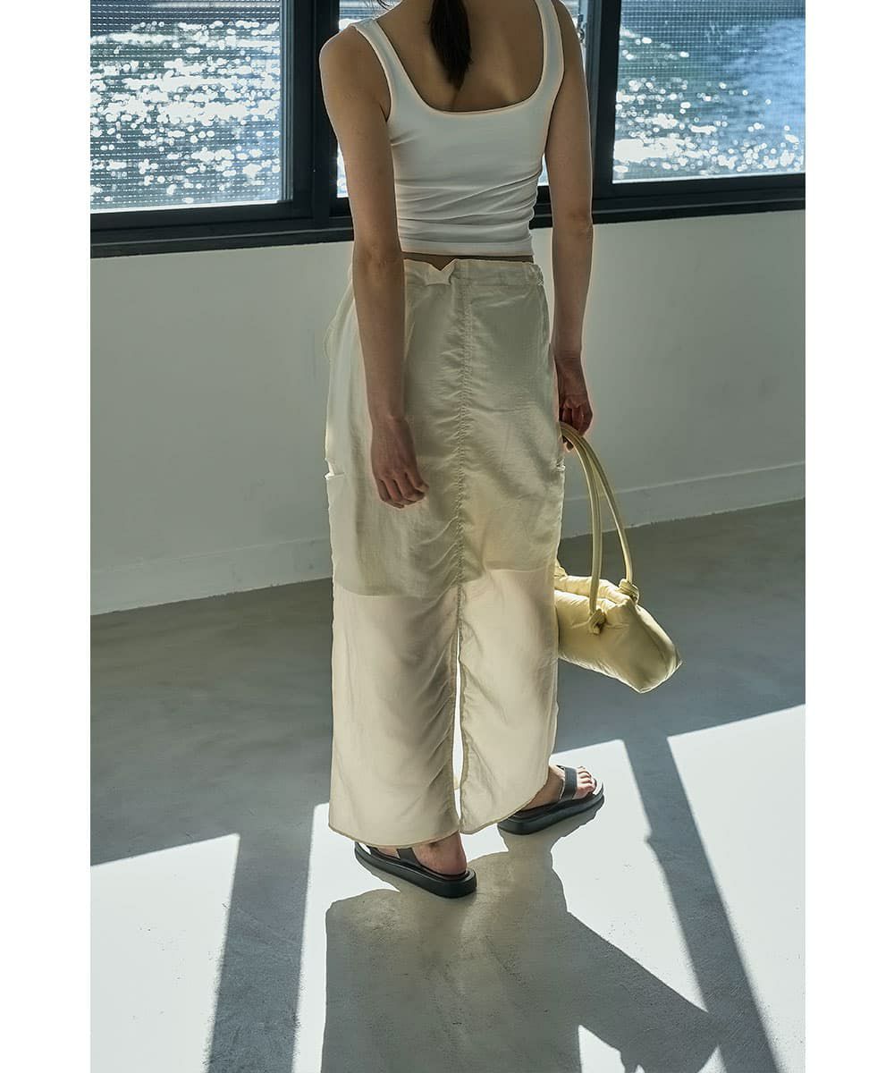 着用イメージ 164cm OFFWHITE