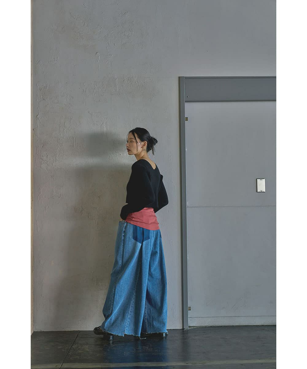 着用イメージ　165cm BLACK