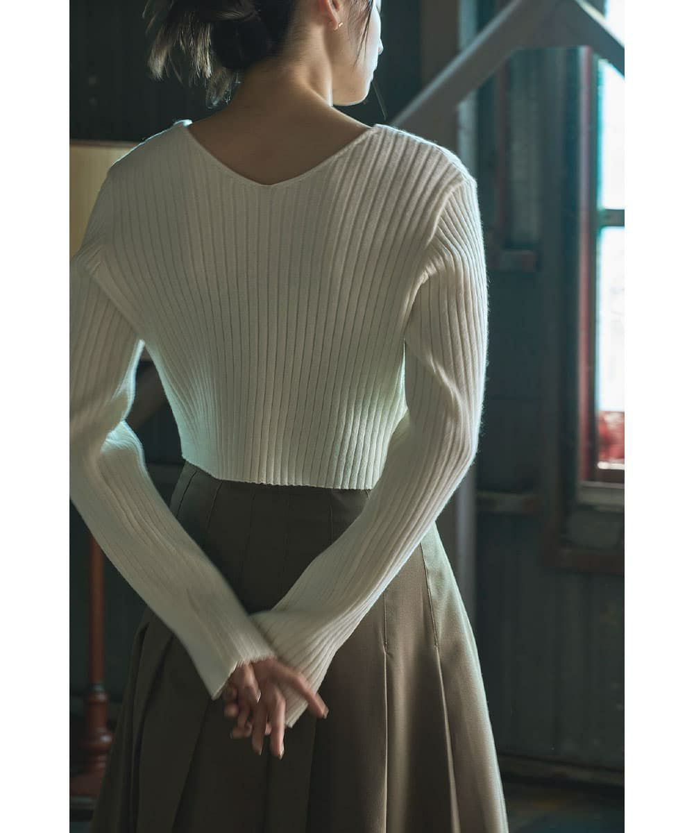 着用イメージ　165cm OFFWHITE