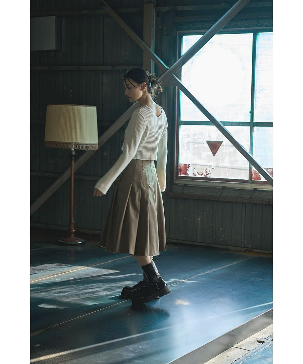 着用イメージ　165cm OFFWHITE