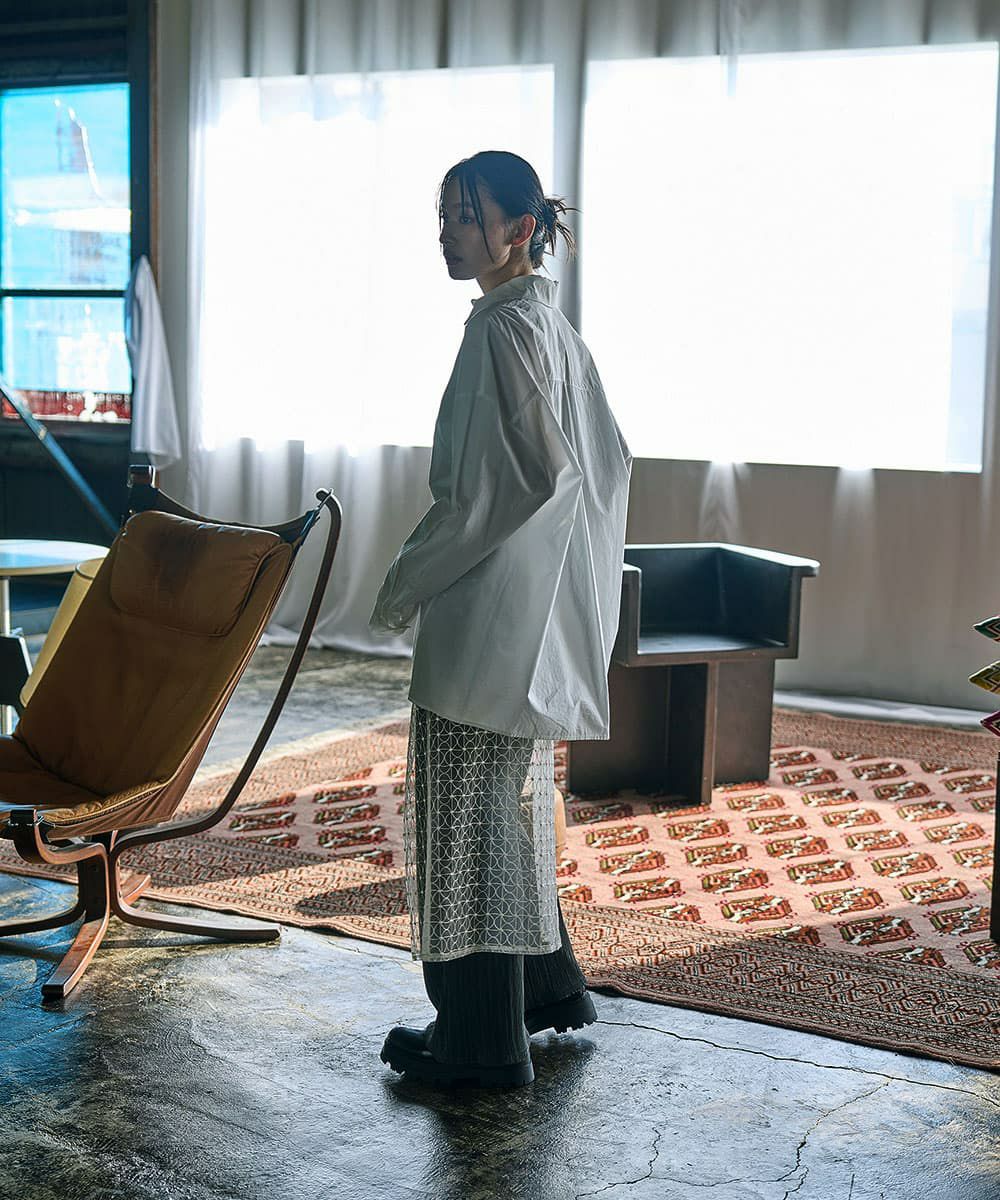 着用イメージ　165cm GRAY