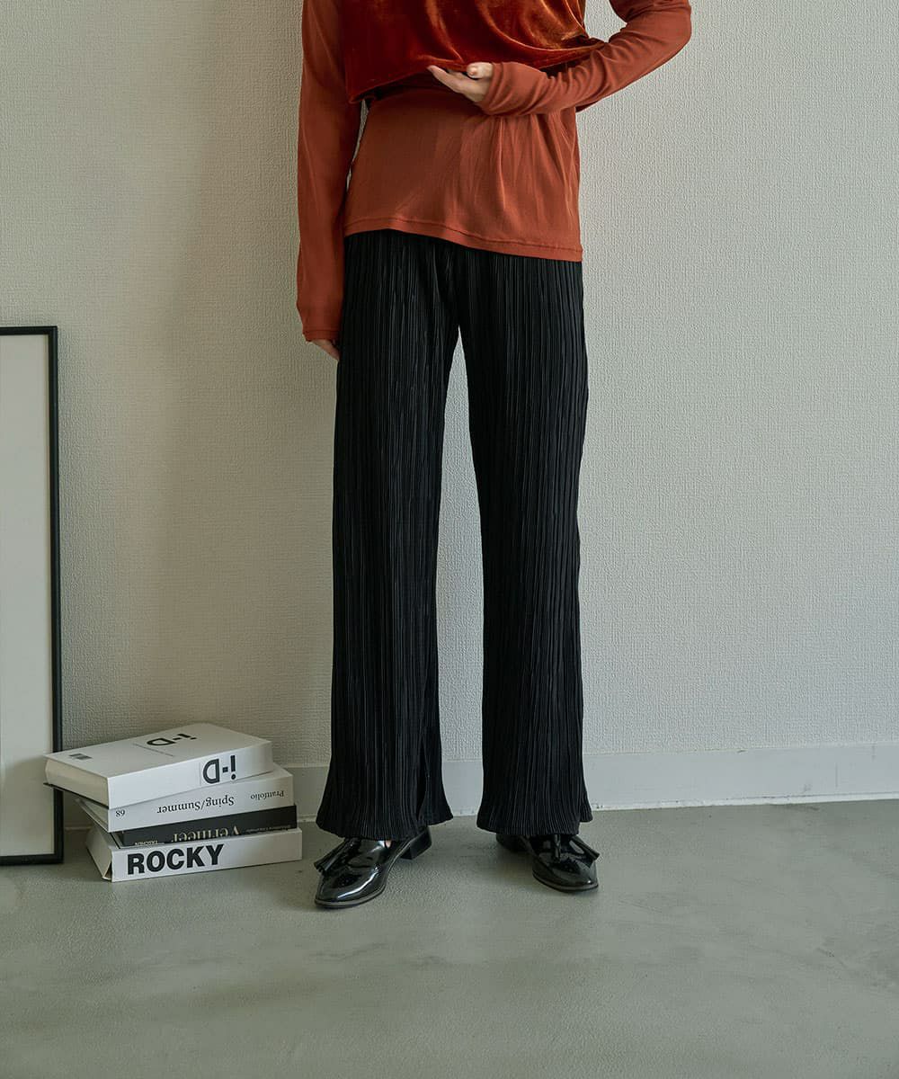 着用イメージ　168cm BLACK