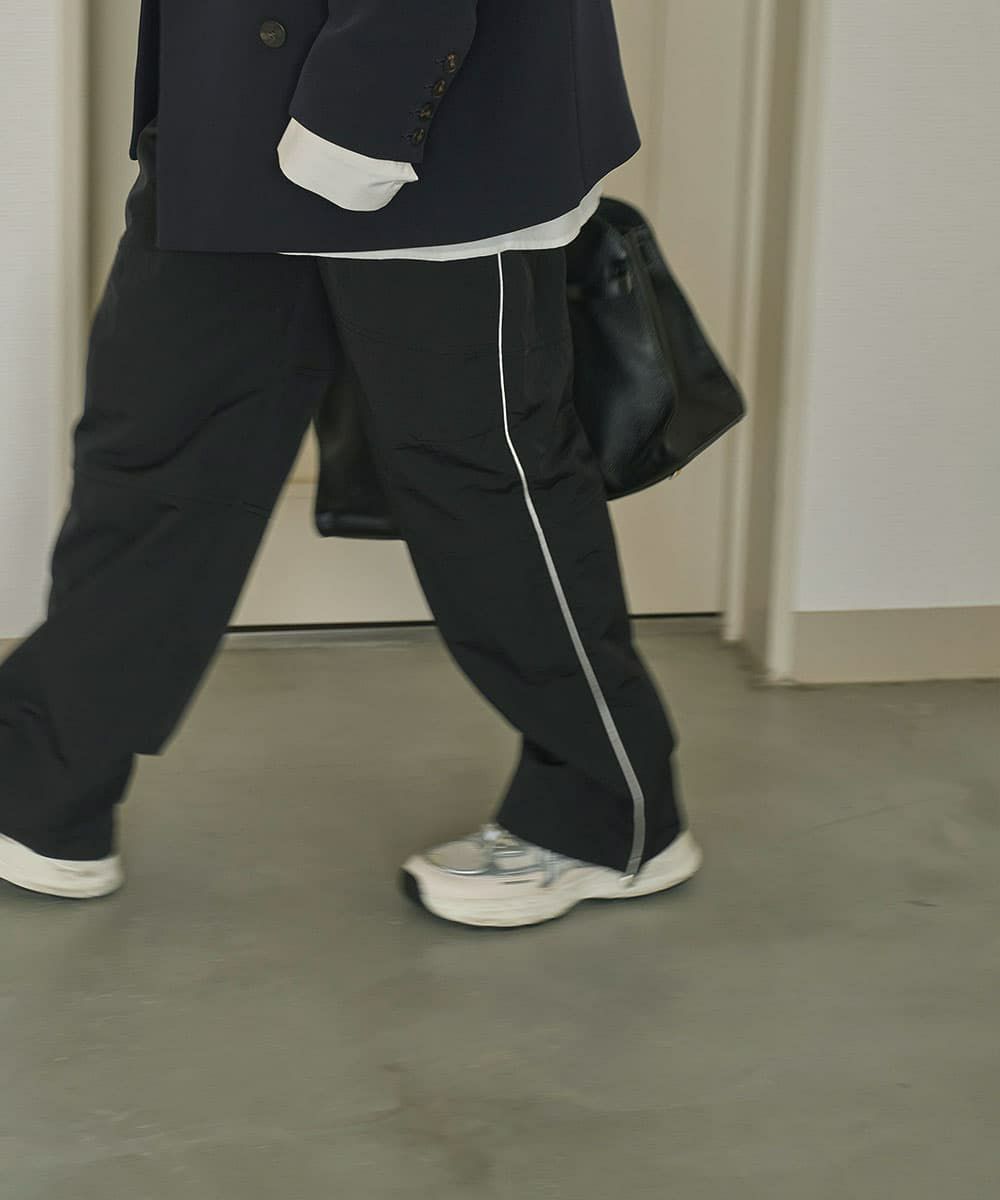 着用イメージ　168cm BLACK