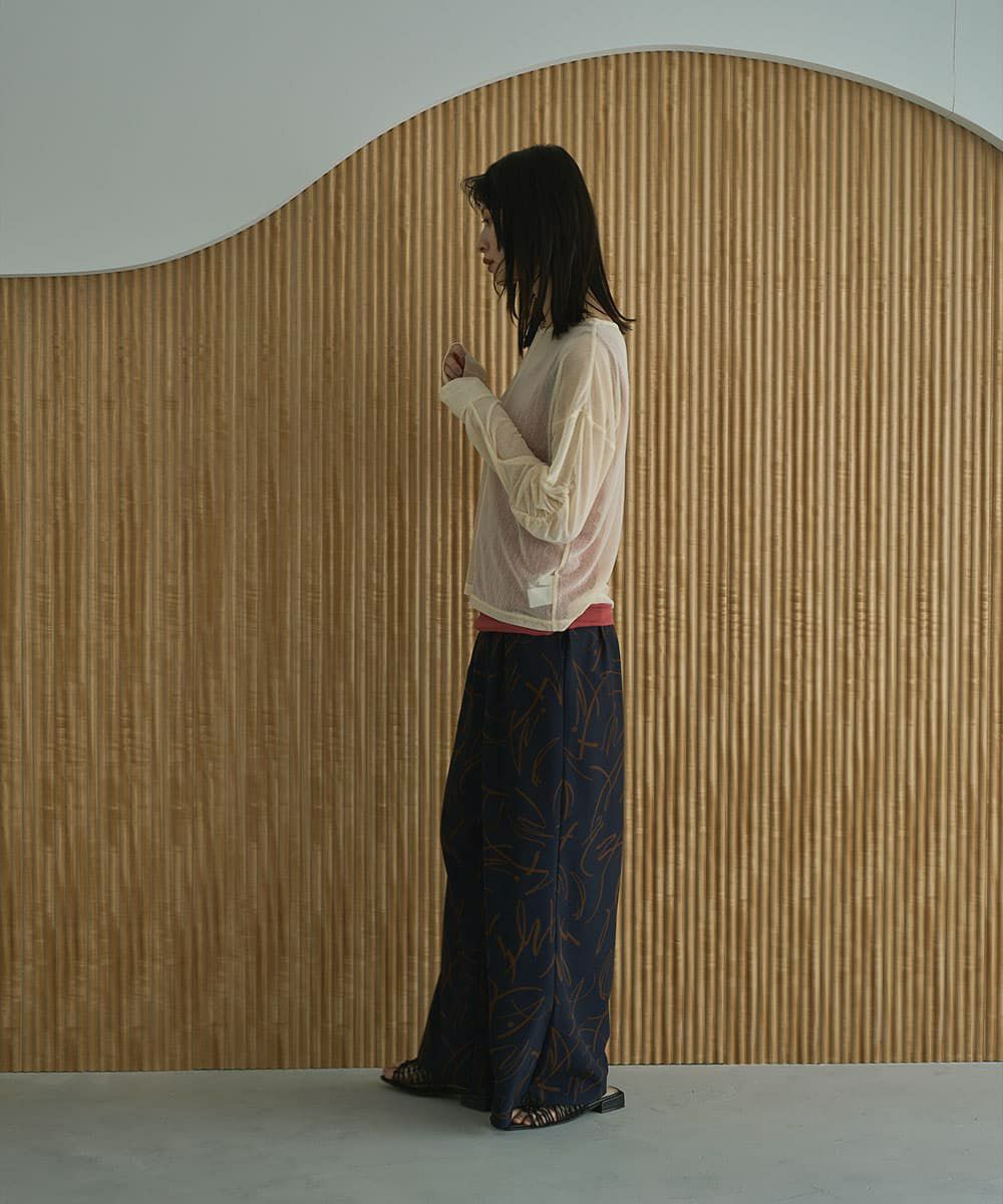 着用イメージ 166cm NAVY