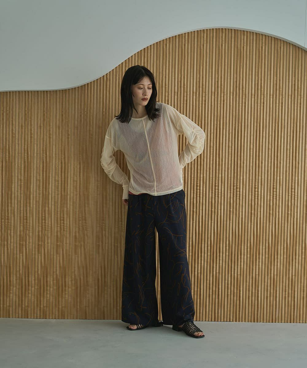 着用イメージ 166cm NAVY