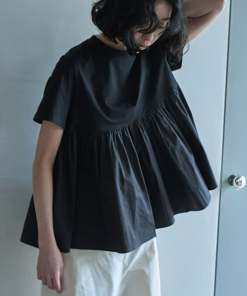 着用イメージ 170cm BLACK