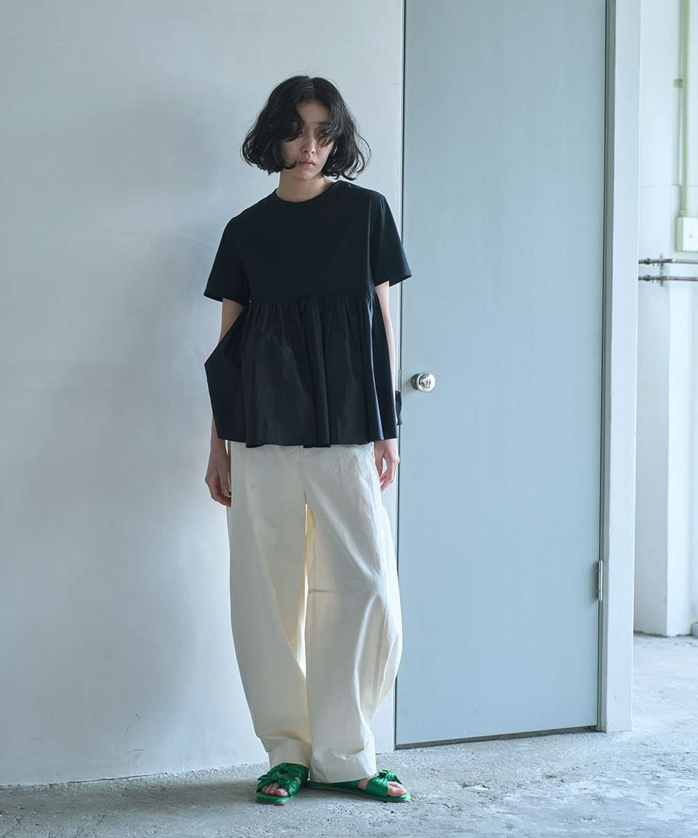 着用イメージ 170cm BLACK