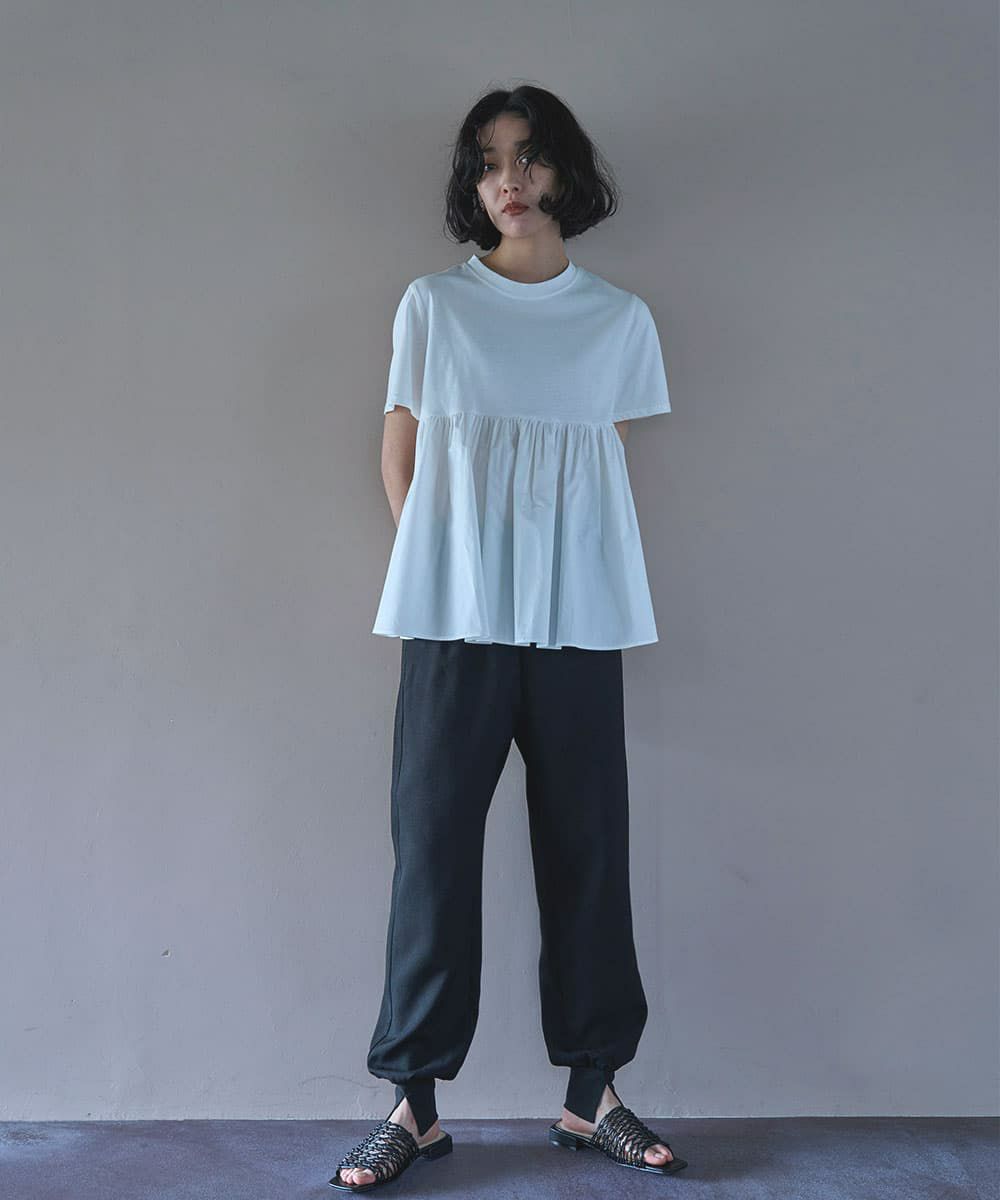 着用イメージ 170cm OFFWHITE