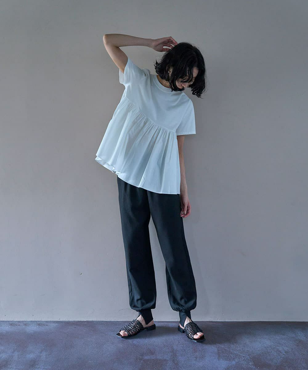 着用イメージ 170cm OFFWHITE