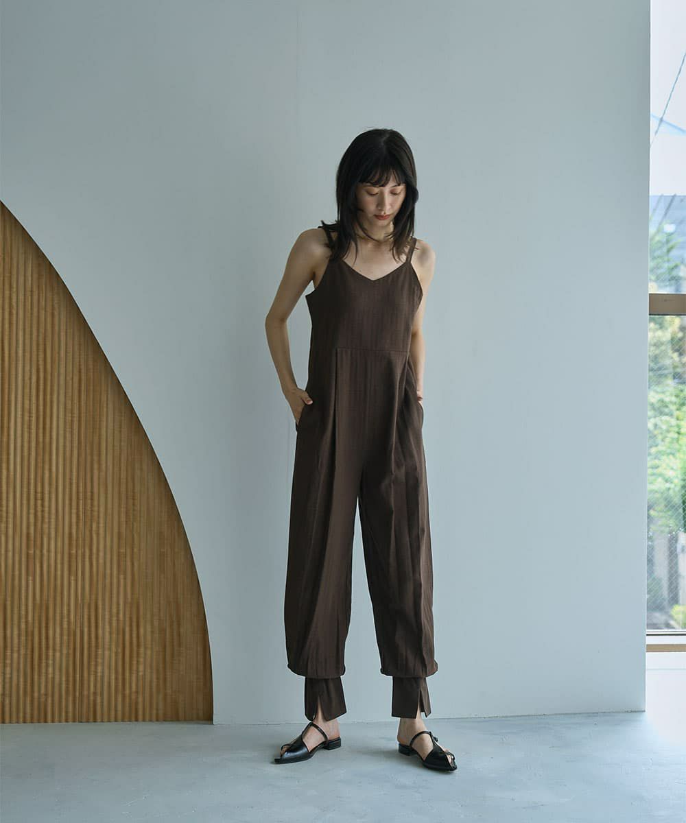 着用イメージ 166cm BROWN(S~Msize)